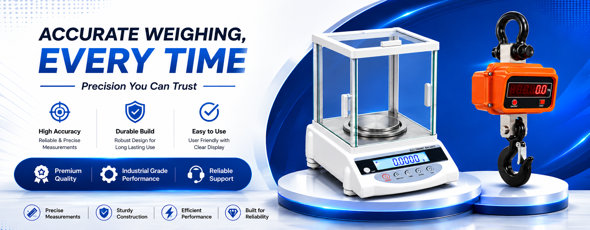 Simandhar Technology weighing scale banner