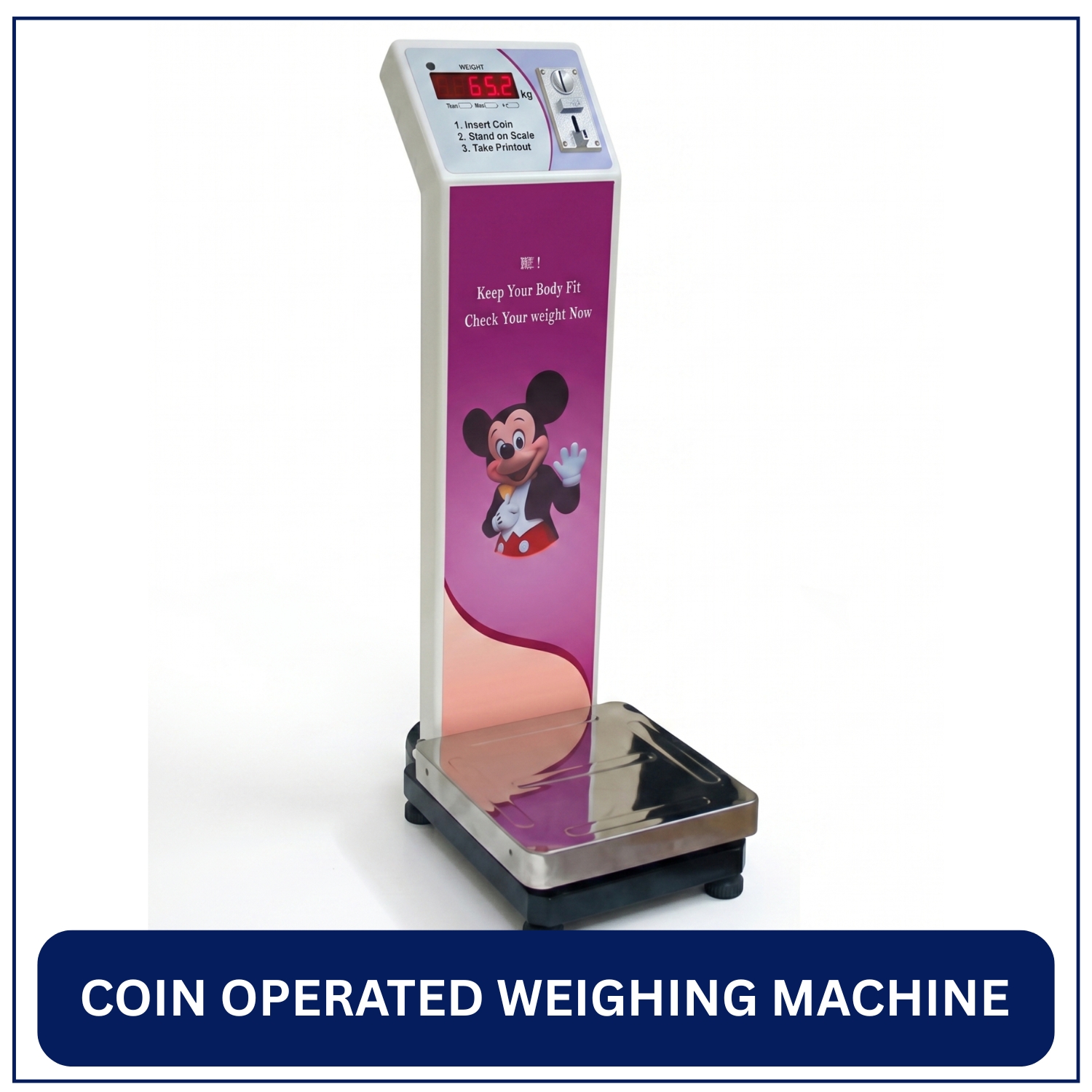 Coin Operated Weighing Machine